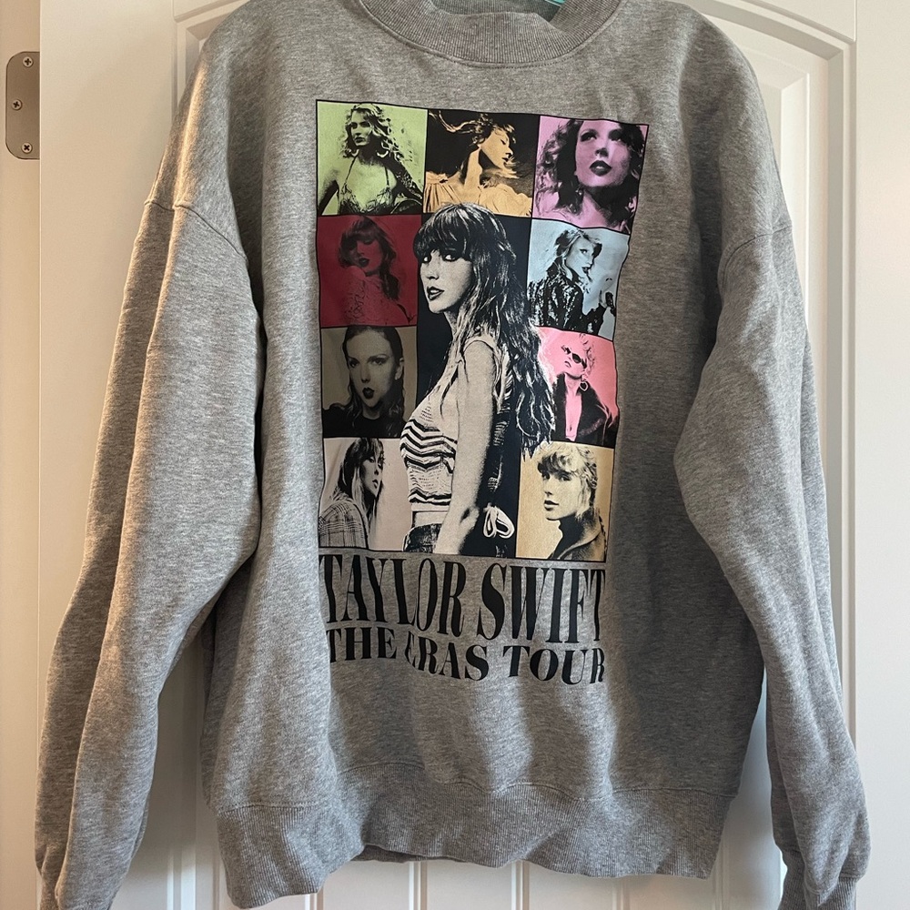 Authentic Eras Tour crew neck sweatshirt